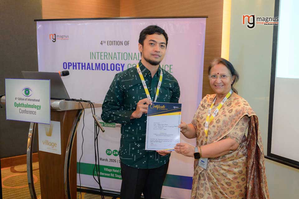 International Ophthalmology Conference 2026 - Singapore, Singapore - Photo 9