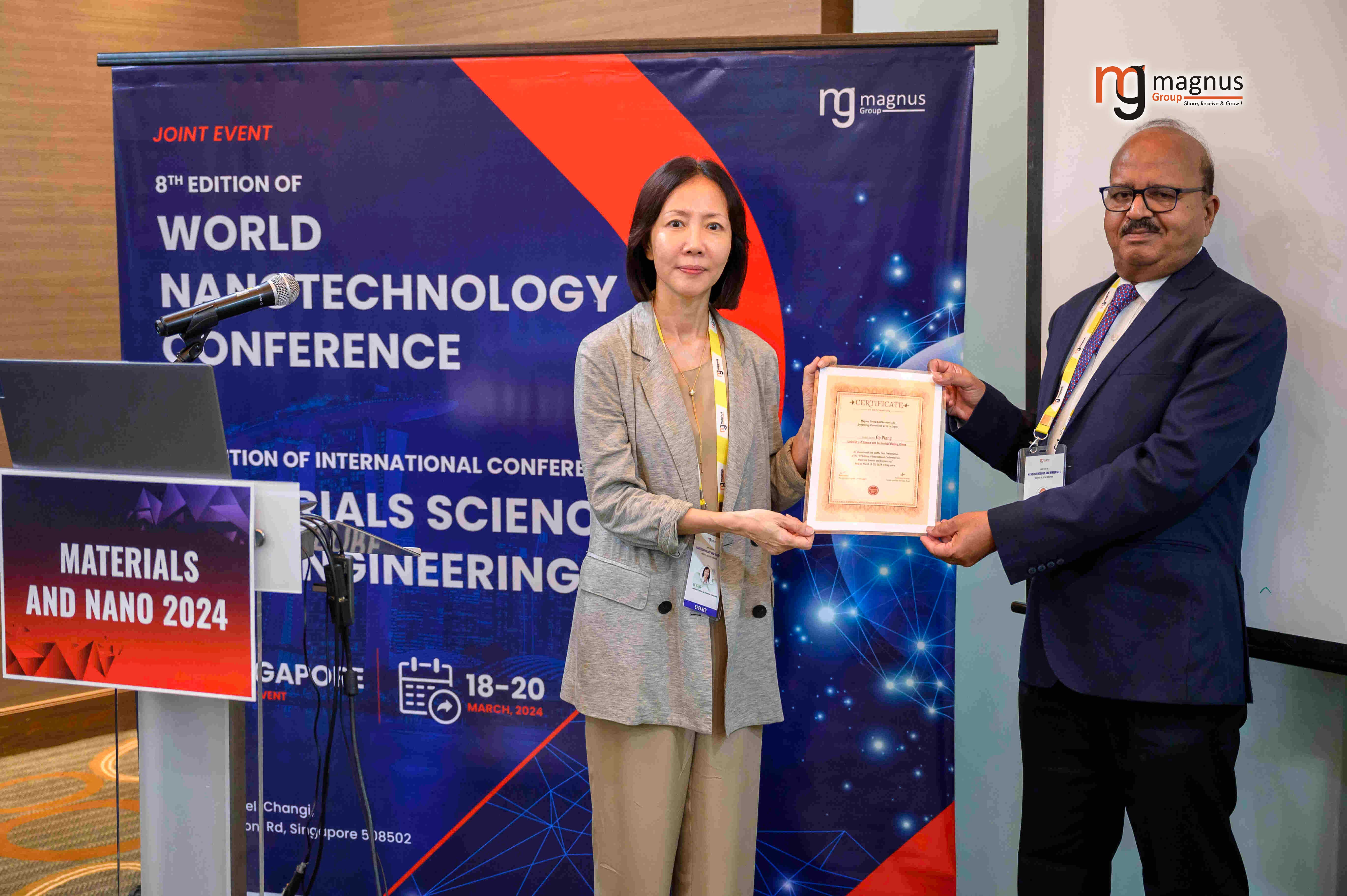 Materials Science Conference 2024 - Singapore, Singapore - Photo 19